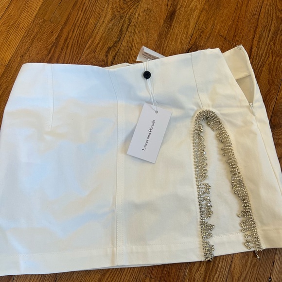 Lovers + Friends Dresses & Skirts - Lovers + Friends Mini Skirt in White